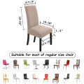 Reador retailer fleece stretch spandex dining chair cover for dining room office